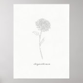 Chrysanthemum Art Print (Voorkant)