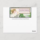 Chrysanthemum Autumn Fine Art Briefkaart (Achterkant)