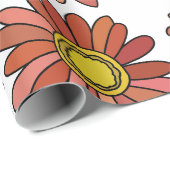 Chrysanthemum Bloem Bloemen Chrysanthemum Cadeaupapier (Rol Hoek)