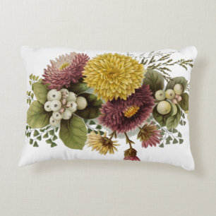 Chrysanthemum Bloem Mum Floral Accent Kussen
