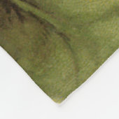 Chrysanthemum Bloem Mum Floral Fleece Deken (Hoek)