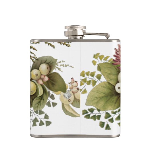 Chrysanthemum Bloem Mum Floral Heupfles (Achterkant)