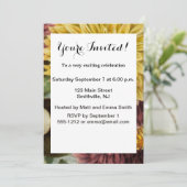 Chrysanthemum Bloem Mum Floral Kaart (Staand voorkant)