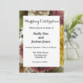 Chrysanthemum Bloem Mum Floral Kaart (Staand voorkant)