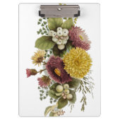 Chrysanthemum Bloem Mum Floral Klembord (Voorkant)