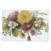 Chrysanthemum Bloem Mum Floral Kussensloop (Achterkant)