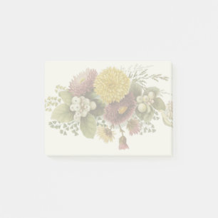 Chrysanthemum Bloem Mum Floral Post-it® Notes