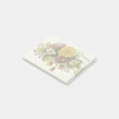Chrysanthemum Bloem Mum Floral Post-it® Notes (Schuin)