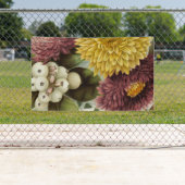 Chrysanthemum Bloem Mum Floral Spandoek (Insitu)