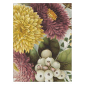 Chrysanthemum Bloem Mum Floral Tafelkleed (Voorkant)