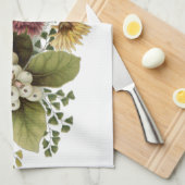 Chrysanthemum Bloem Mum Floral Theedoek (Quarter Fold)