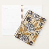 Chrysanthemum Bloem Naadloos Patroon Planner (Display)