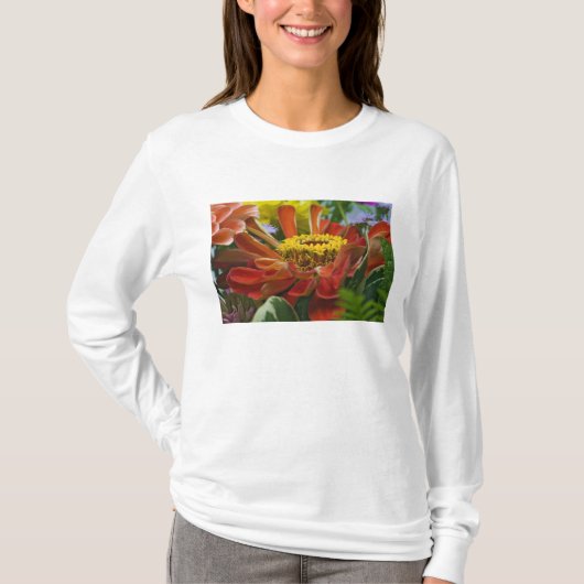 Chrysanthemum bloem t-shirt (Voorkant)