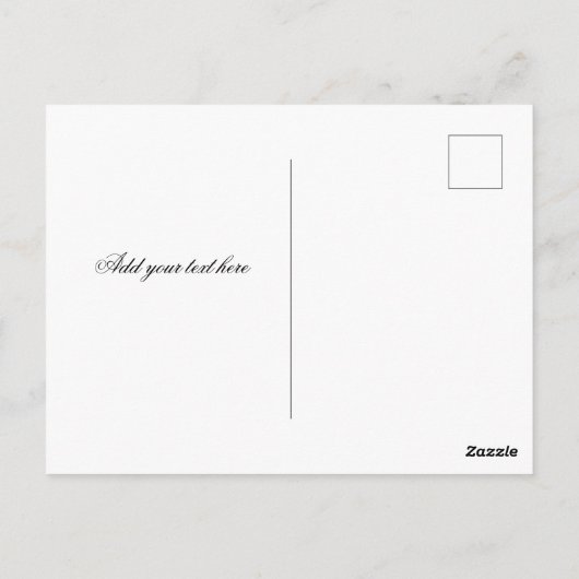 Chrysanthemum bloemen briefkaart (Achterkant)