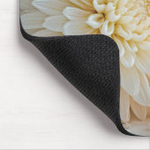 Chrysanthemum bloemen en kaarsen muismat (Hoek)