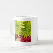 chrysanthemum bloemen koffiemok (Voorkant links)