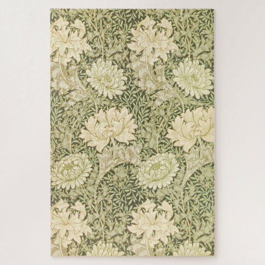 Chrysanthemum Bloempatroon (door William Morris) Legpuzzel (Verticaal)