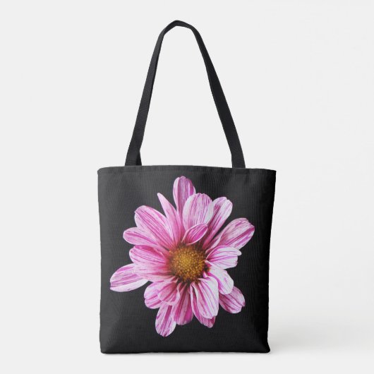 Chrysanthemum Bloemstcana Tote Bag (Achterkant)