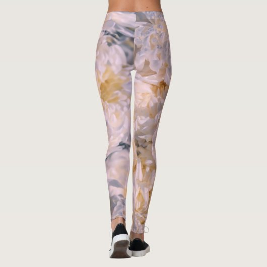 chrysanthemum bloom leggings (Achterkant)