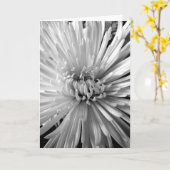 Chrysanthemum Blossom Kaart (Gele Bloem)