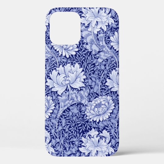 Chrysanthemum Blue, William Morris Case-Mate iPhone Case (Achterkant)