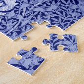 Chrysanthemum Blue, William Morris Legpuzzel (Zijkant)