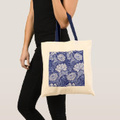 Chrysanthemum Blue, William Morris Tote Bag (Voorkant (product))