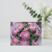 Chrysanthemum Bouquet Briefkaart (Staand voorkant)