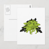 Chrysanthemum Briefkaart (Voorkant / Achterkant)