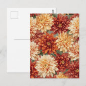 Chrysanthemum Briefkaart (Voorkant / Achterkant)
