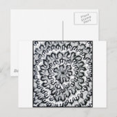 Chrysanthemum Briefkaart (Voorkant / Achterkant)