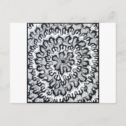 Chrysanthemum Briefkaart (Voorkant)