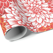Chrysanthemum Cadeaupapier (Rol Hoek)