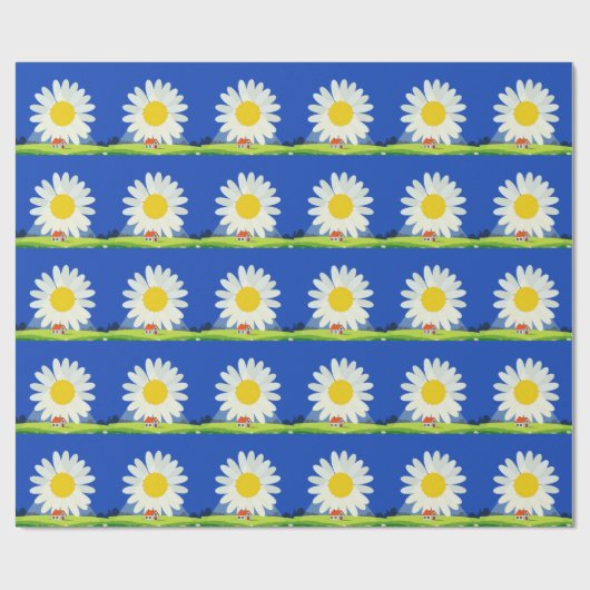 Chrysanthemum Cadeaupapier (Vlak)