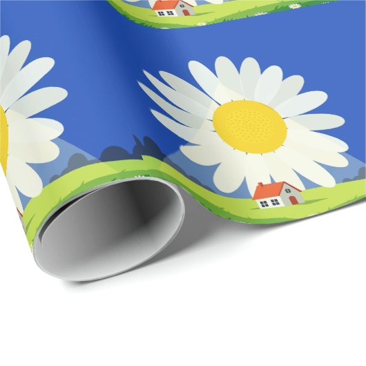 Chrysanthemum Cadeaupapier (Rol Hoek)