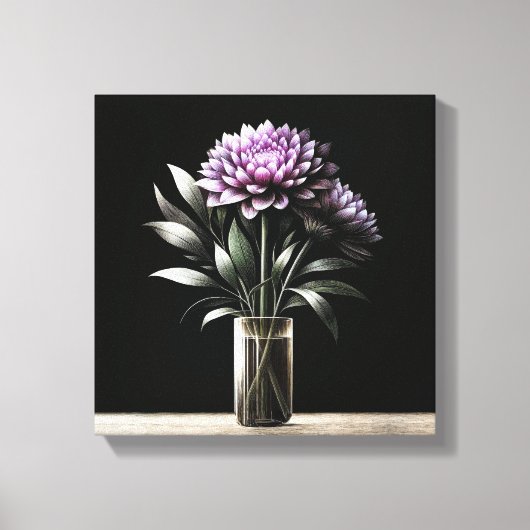 Chrysanthemum Canvas Afdruk (Voorkant)