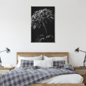 Chrysanthemum Canvas Afdruk (Insitu (Slaapkamer))