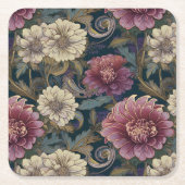 Chrysanthemum Coaster Kartonnen Onderzetters (Voorkant)