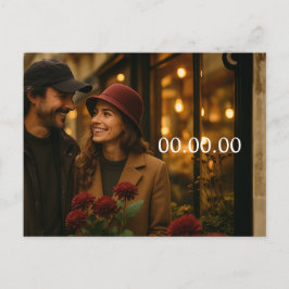 Chrysanthemum-COLLECTIE Aankondigingskaart