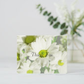 Chrysanthemum Dank Je Wel Briefkaart (Staand voorkant)