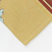 Chrysanthemum Elegy Fleece Deken (Hoek)