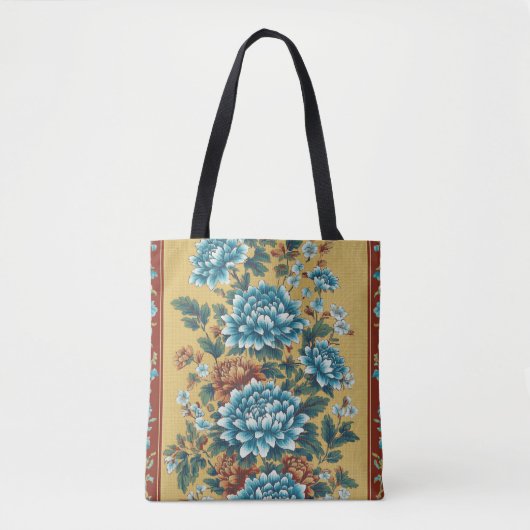 Chrysanthemum Elegy Tote Bag (Voorkant)