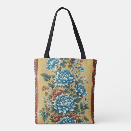 Chrysanthemum Elegy Tote Bag (Achterkant)