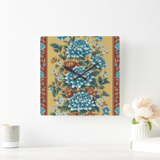 Chrysanthemum Elegy Vierkante Klok (Huis)