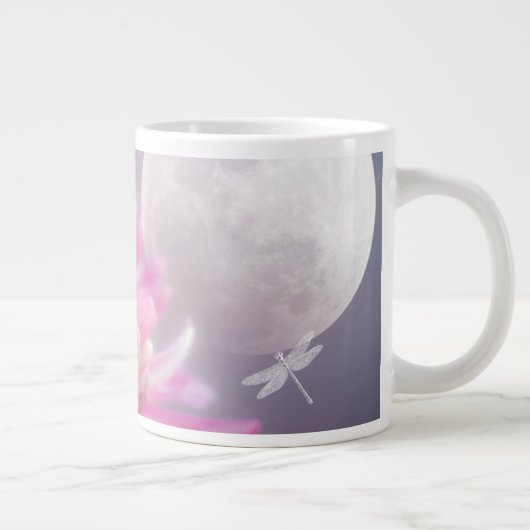 Chrysanthemum en Moon Grote Koffiekop (Rechts)