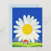 Chrysanthemum Feestdagenkaart (Voorkant / Achterkant)