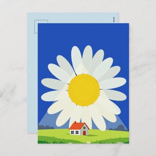 Chrysanthemum Feestdagenkaart (Voorkant / Achterkant)