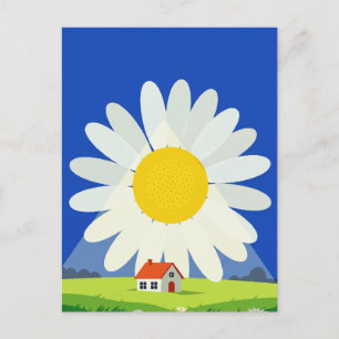 Chrysanthemum Feestdagenkaart
