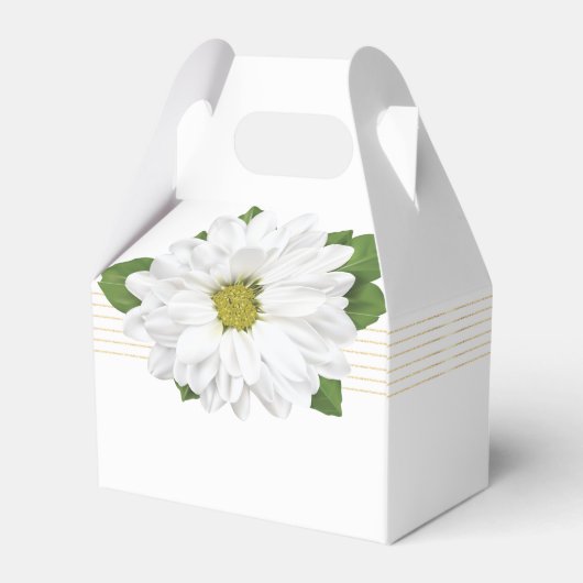 Chrysanthemum Flower Bedankdoosjes (Achterkant)