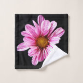 Chrysanthemum Flower btcna Bad Handdoek (Wasdoekje)